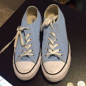 Light blue converse